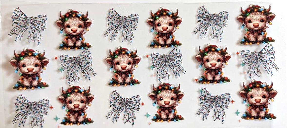 CHRISTMAS LIGHT BOWS #1005