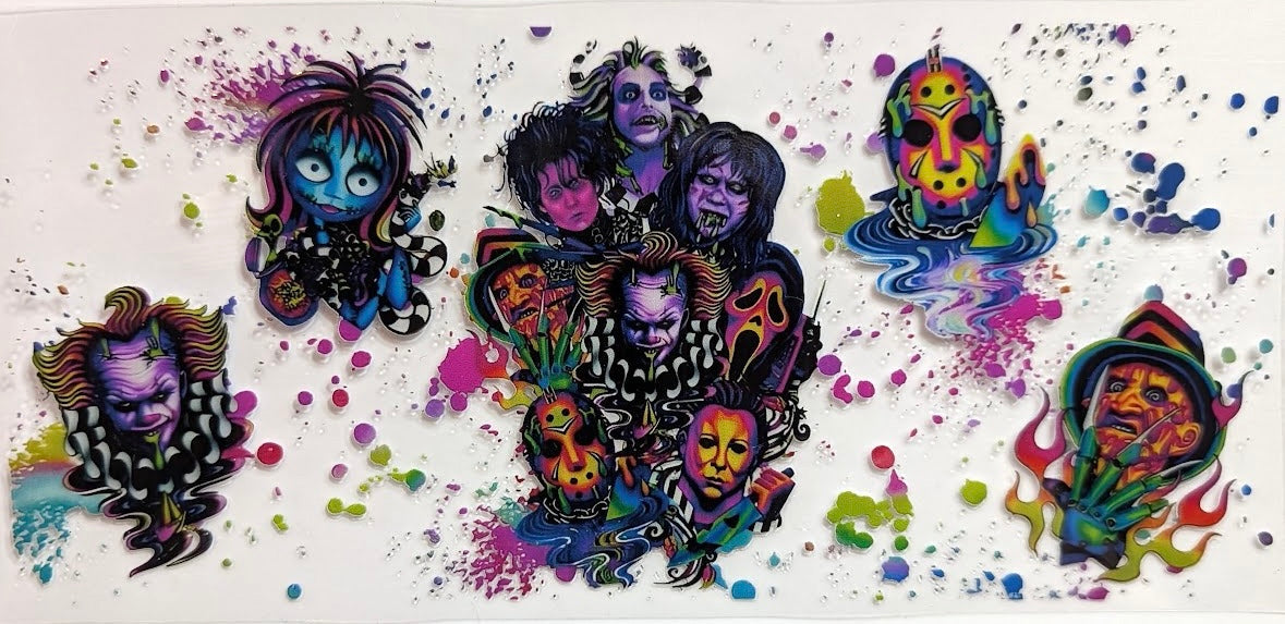 COLOR FULL SCARY FRIENDS #827