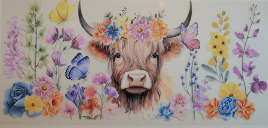 Wild flower cow. #598