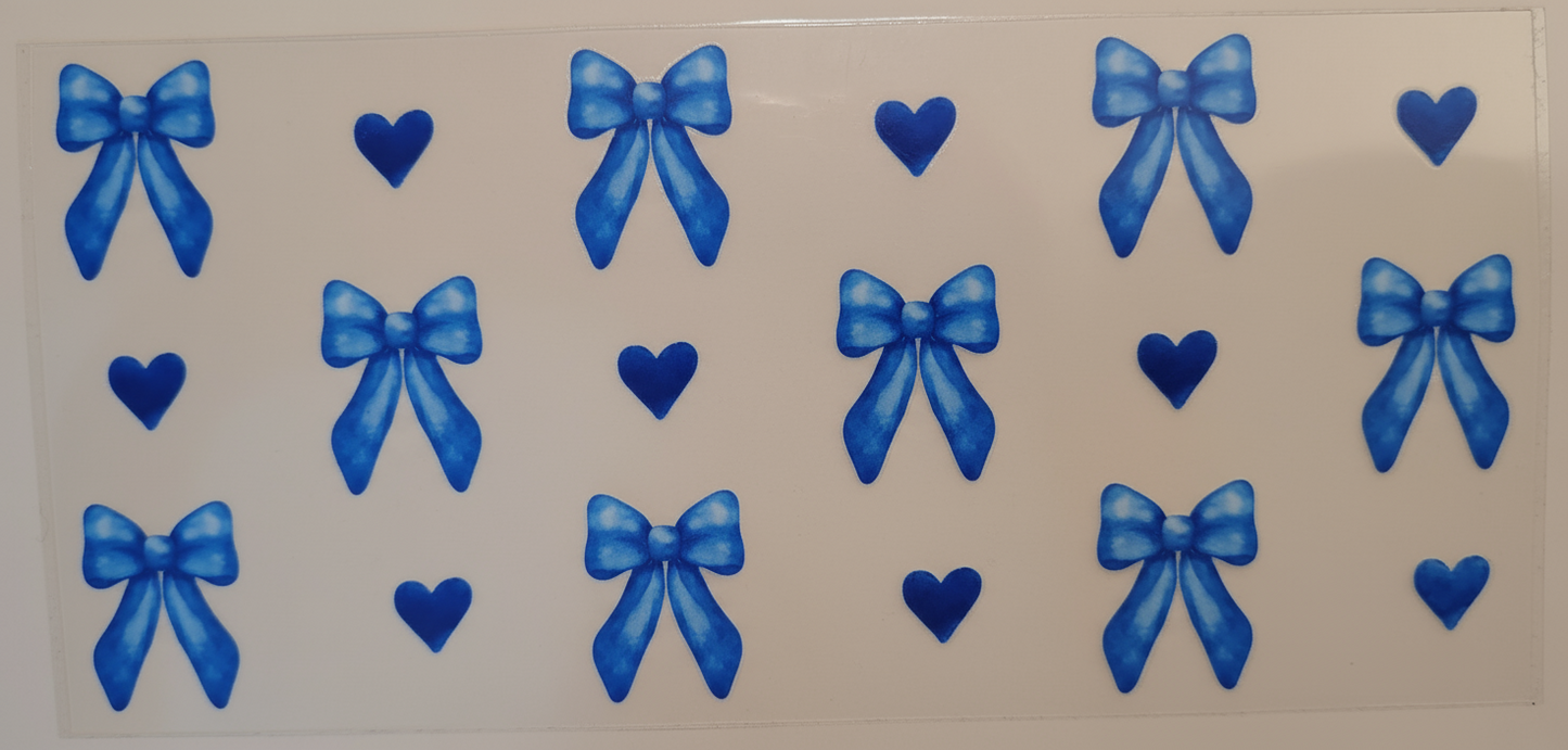 Blue bows #527