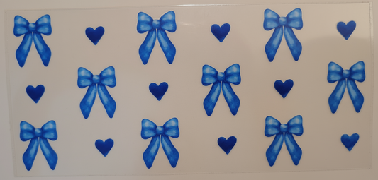 Blue bows #527