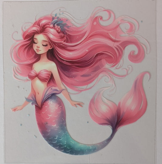 Pink mermaid 1