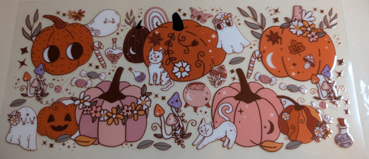 Boho pumpkins