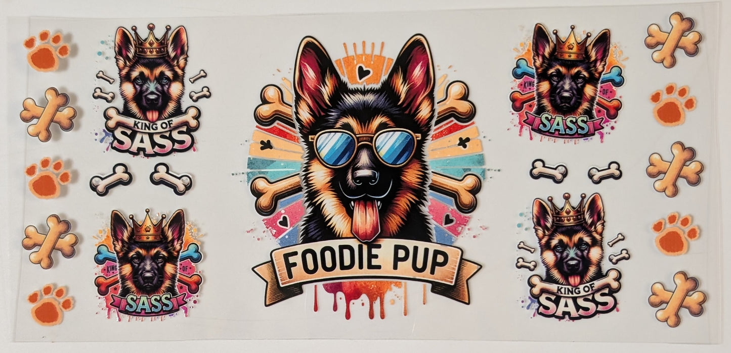German Shepherd foodie