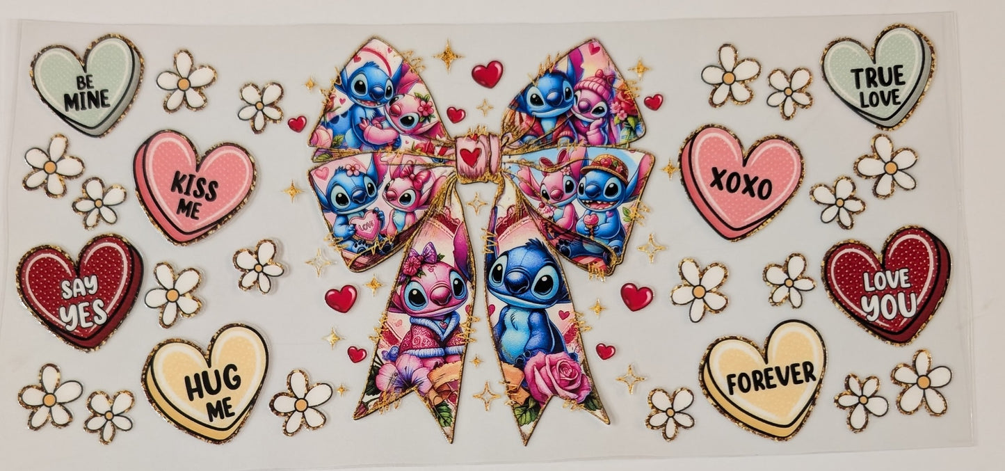 Blue and pink aliens #2