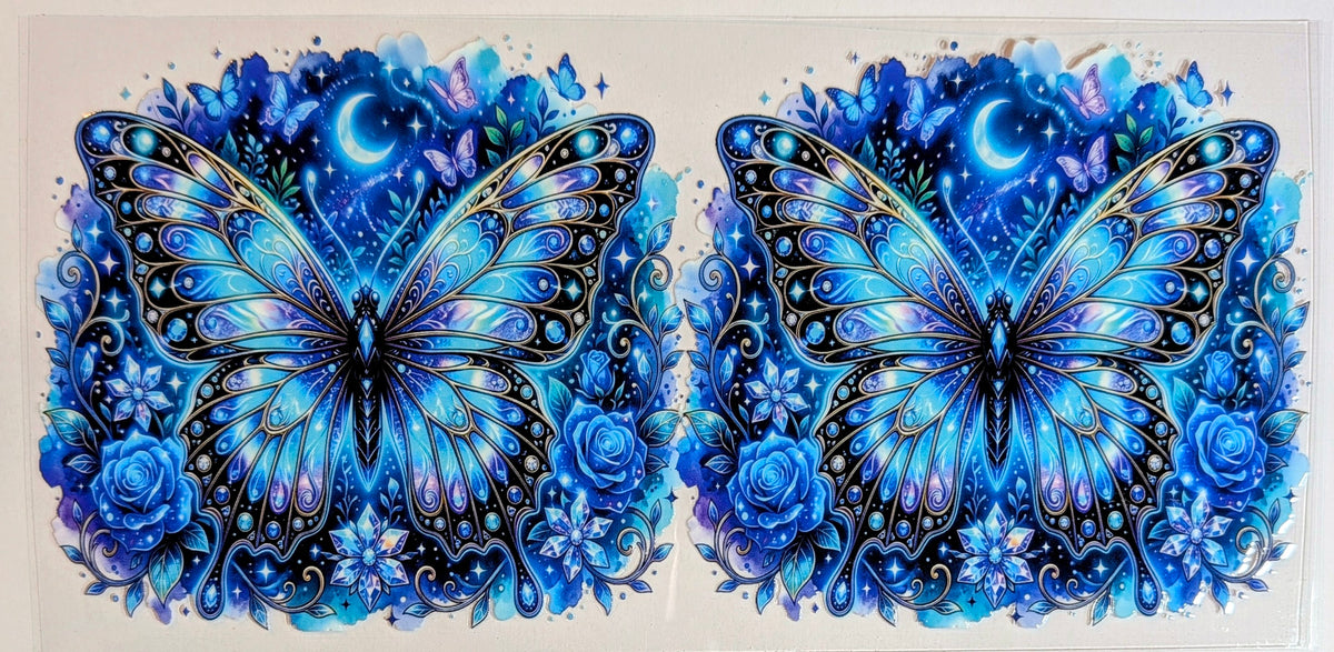 BLUE BUTTERFLIES