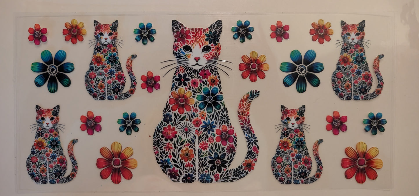 Floral Cat #530