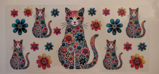 Floral Cat #530