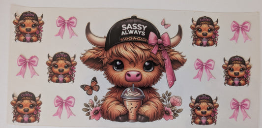 SASSY BUTTERFLY COW