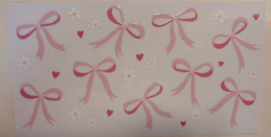 Pink bows  #533