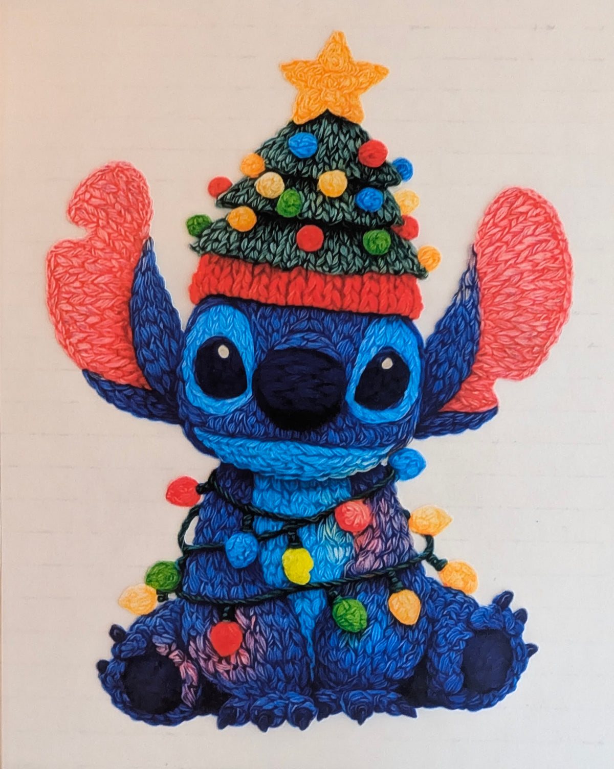 BLUE ALIEN CHRISTMAS