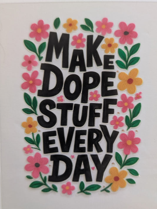 Make stuff