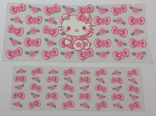 40oz Pink kitty