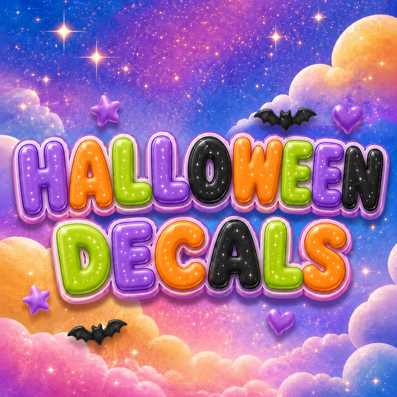 HALLOWEEN DECALS