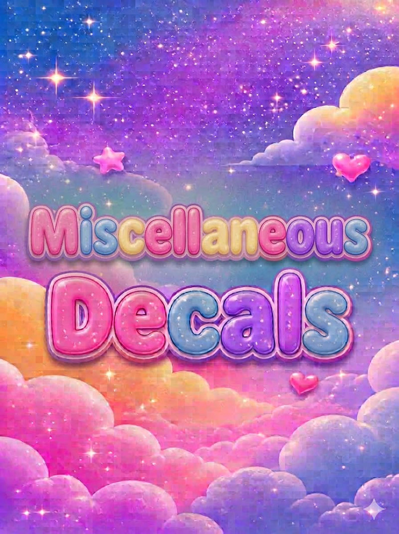 Miscellaneous Decals