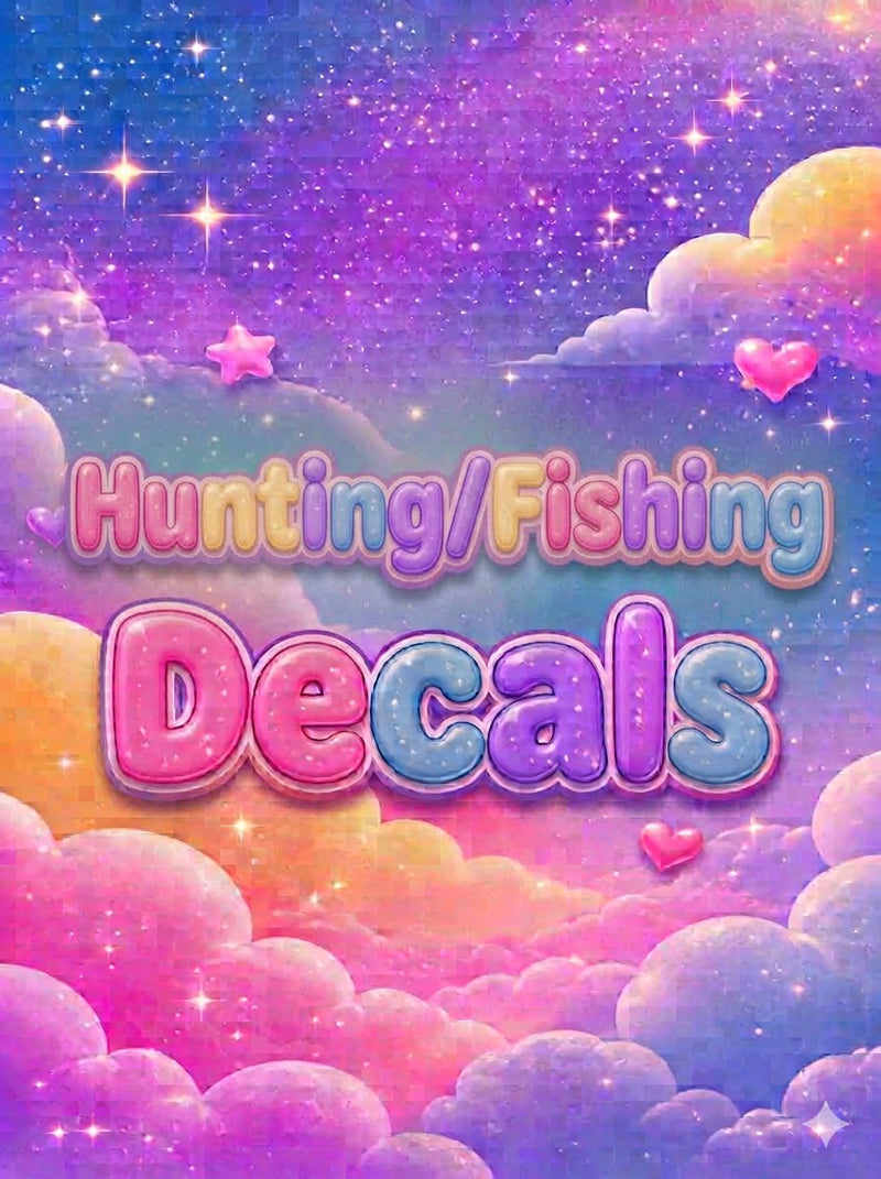 Hunting/Fishing Decals