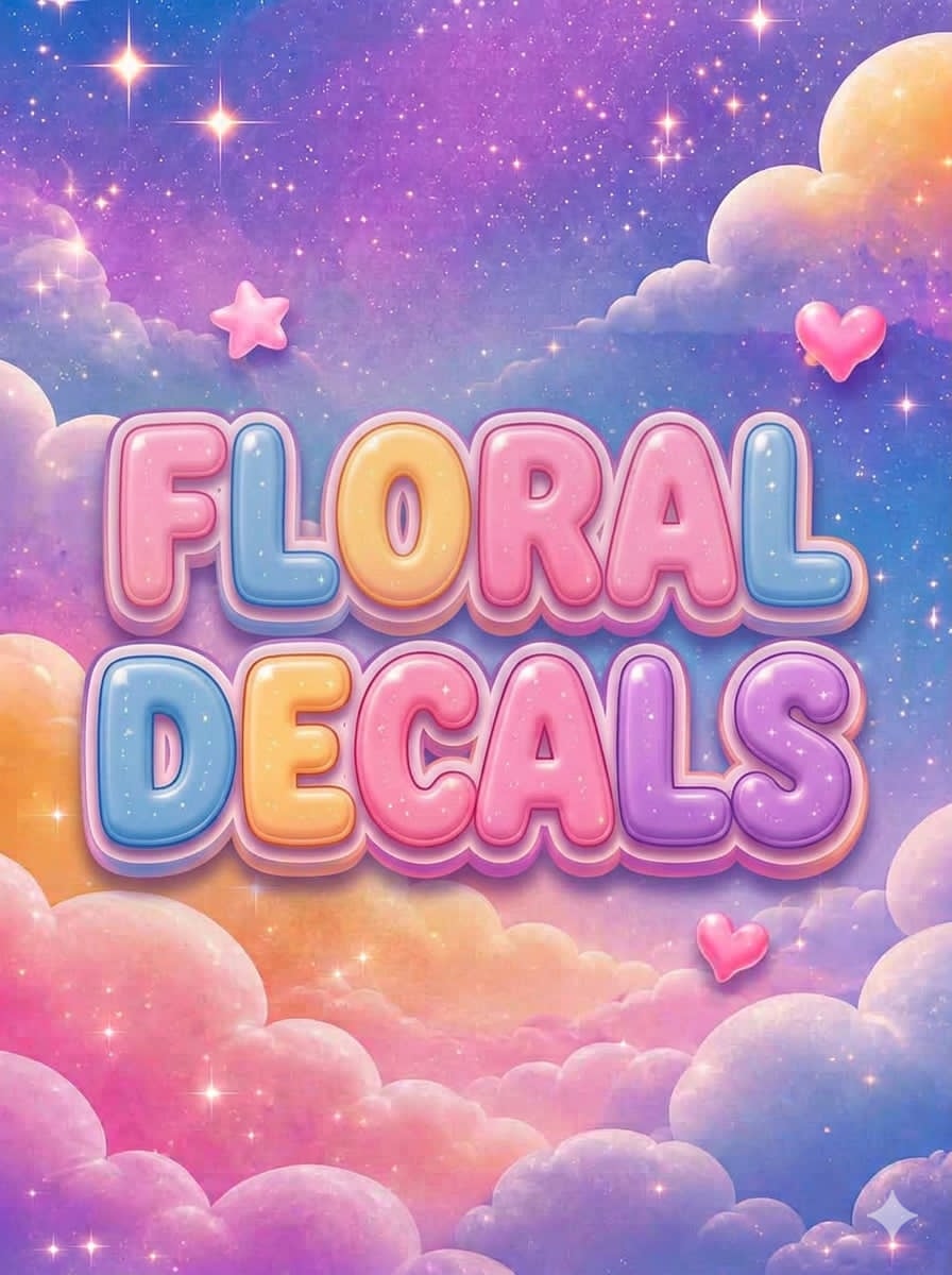 Floral Decals