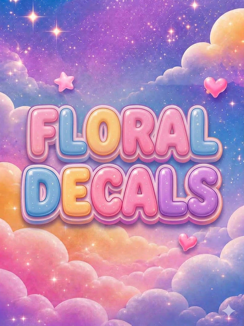 Floral Decals