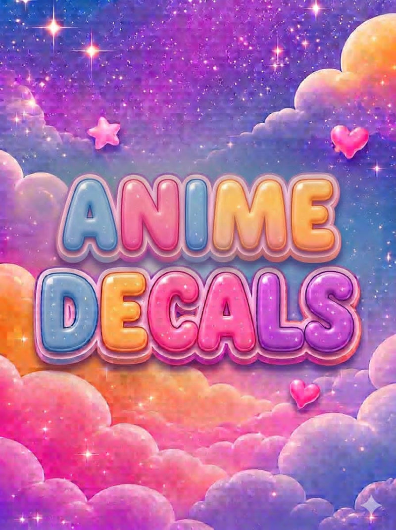 Anime Decals
