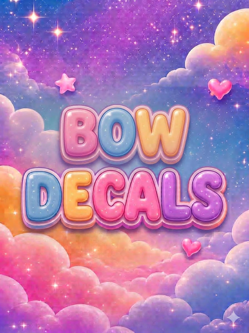 Bow Decals