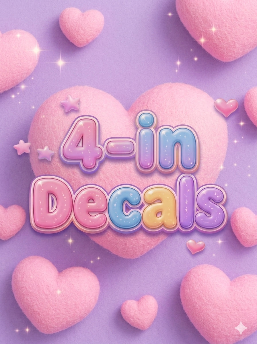 4-In Decals