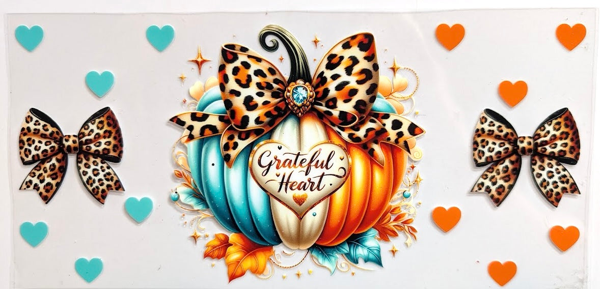 GRATEFUL HEART PUMPKIN #879