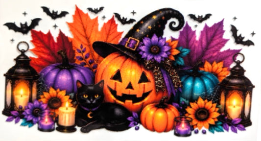 PUMPKIN AND CAT #806
