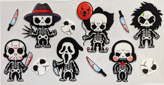 SPOOKY SKELETON FRIENDS #855