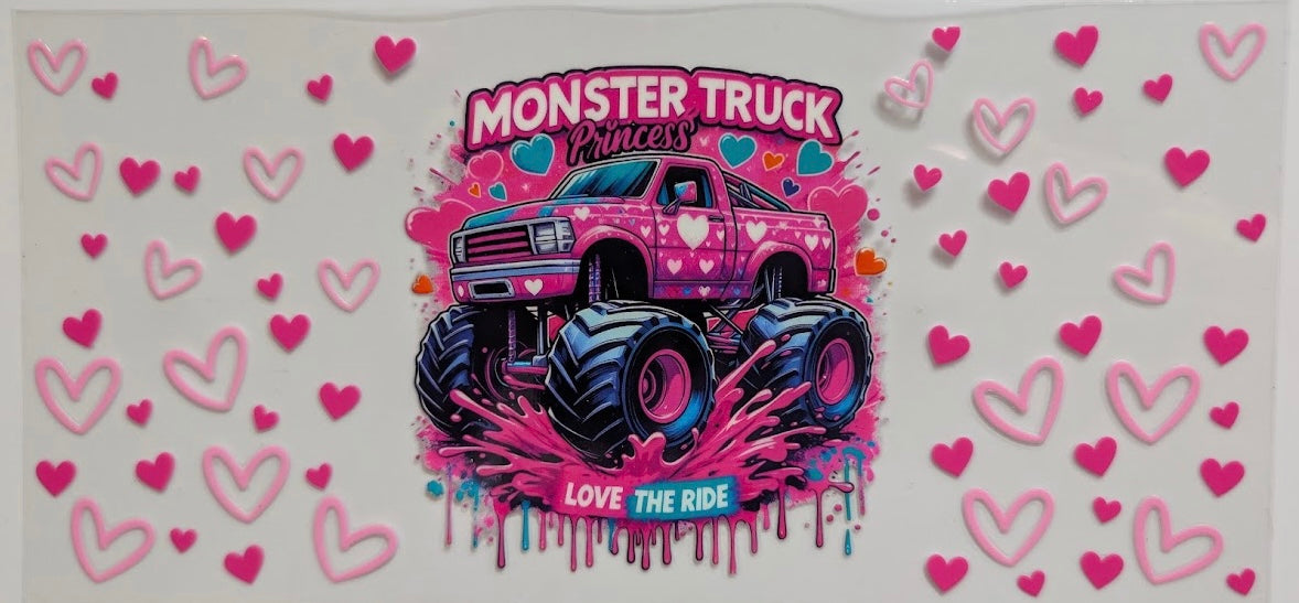 PINK MONSTER TRUCK #1147
