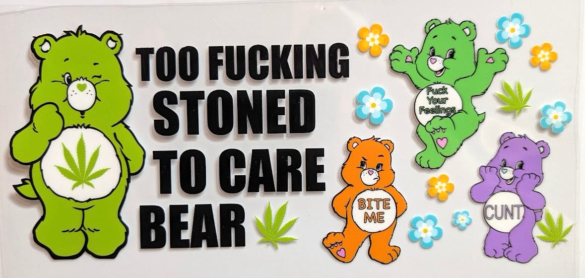 STONED CARE BEAR #891