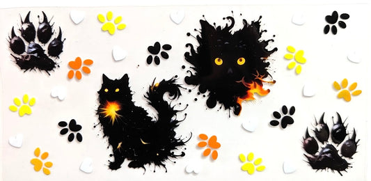 BLACK CAT & PAWS #829