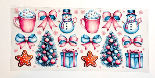 PINK & BLUE CHRISTMAS #915