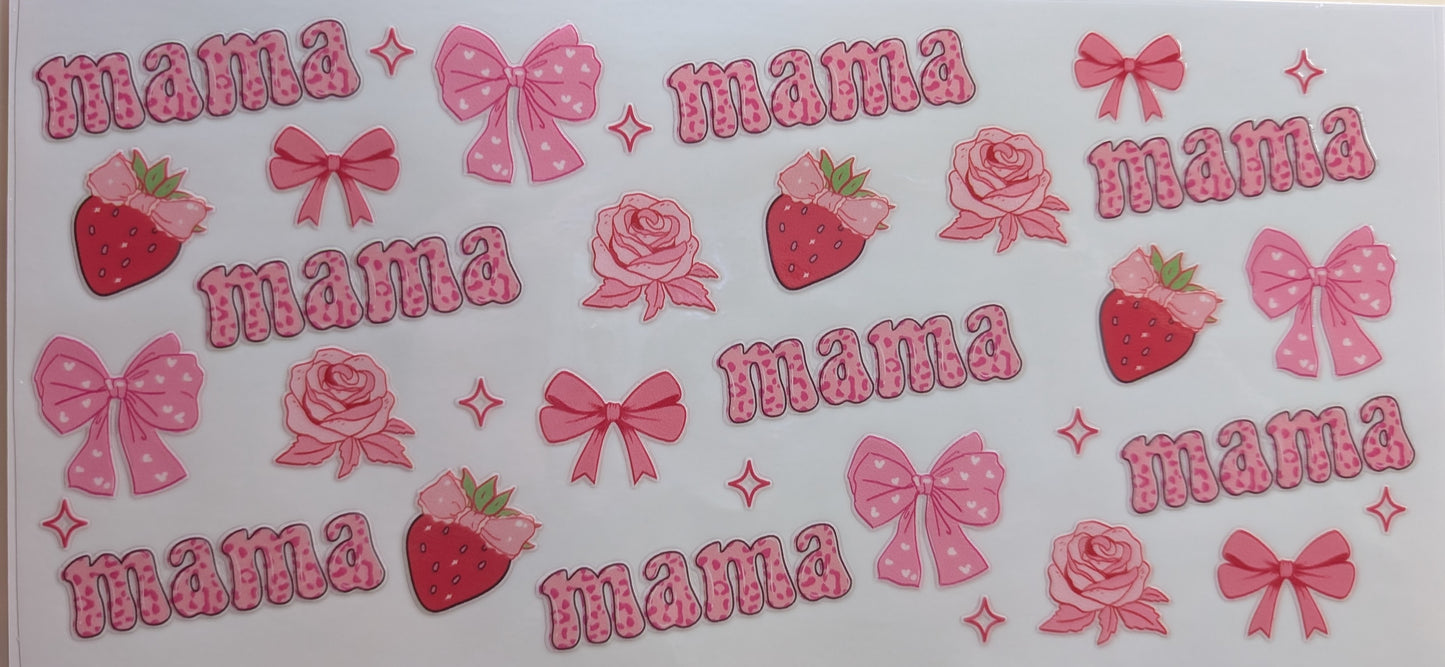 Strawberry bow mama