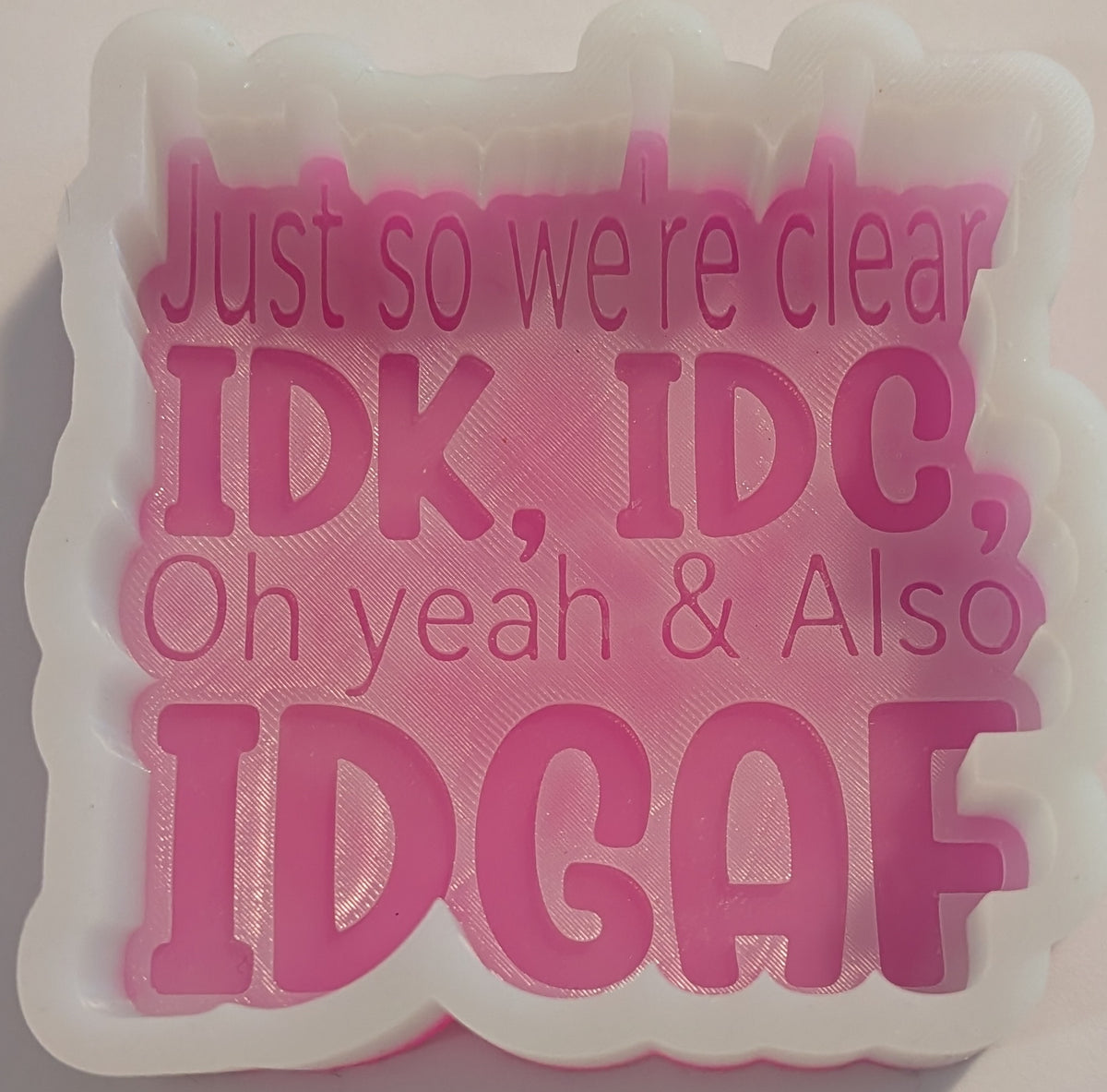 CUSTOM FRESHIE PICK YOUR MOLD! (Hanger included)