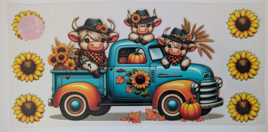 TRUCK TRIPLETS COW
