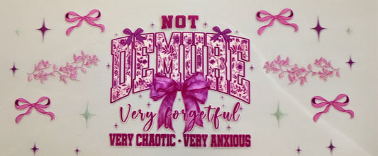 Demure