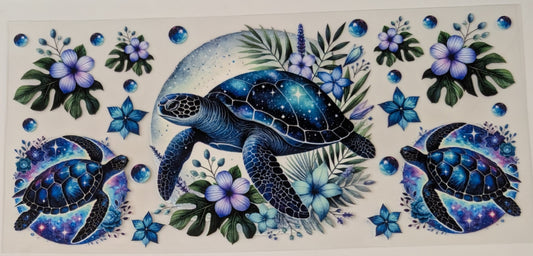 Blue Turtle with babies￼