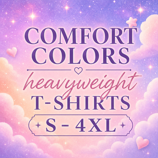 Comfort colors heavyweight t-shirt