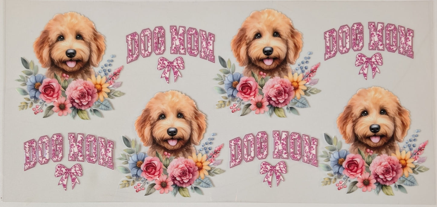 Labradoodle Tan dog mom