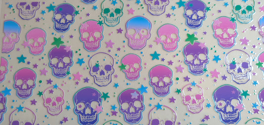 Pastel skulls