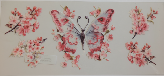 Cherry blossom butterfly