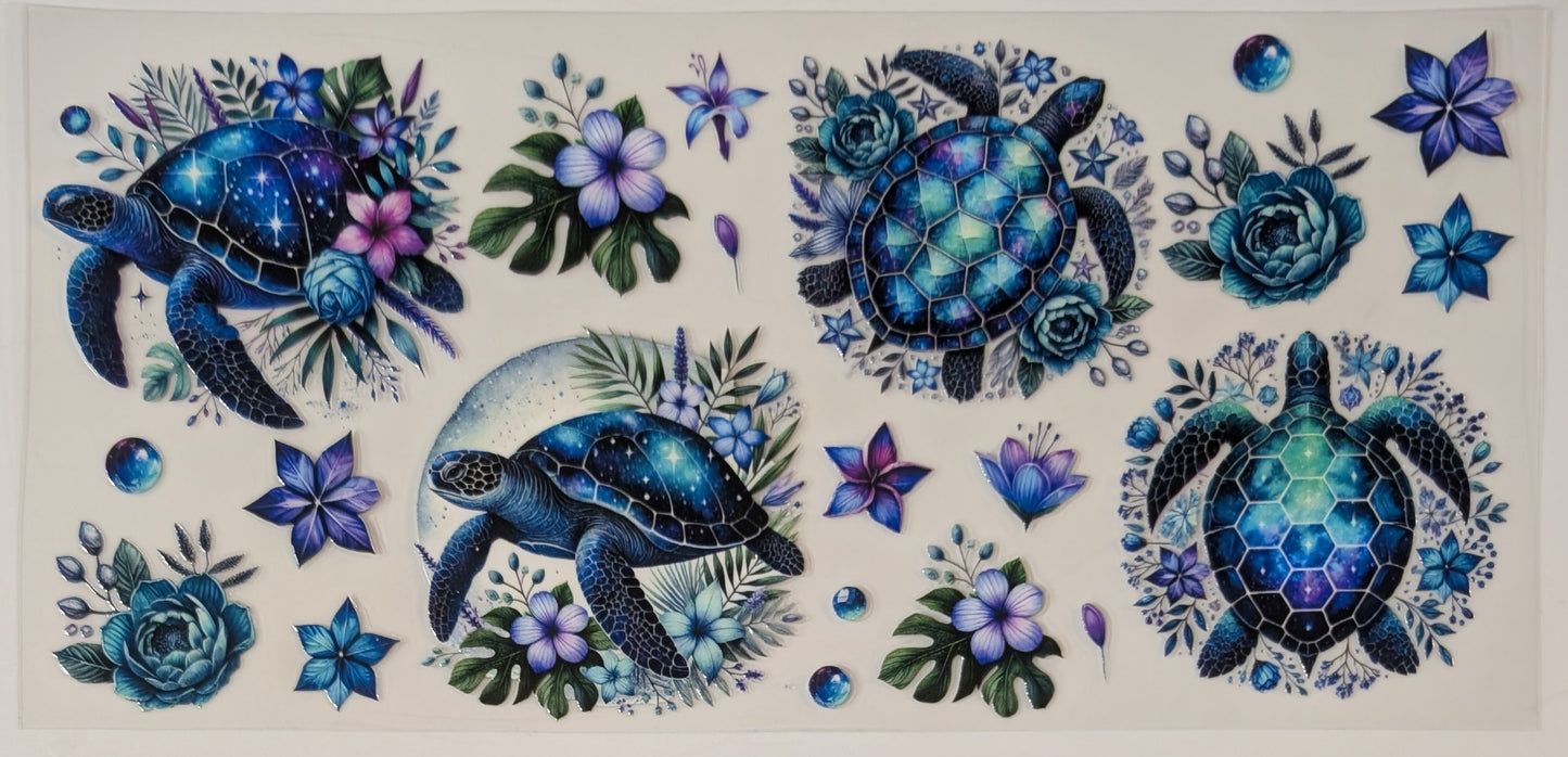 Midnight blue turtles