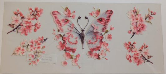 Cherry blossom butterfly