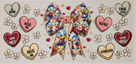 Donald and Daisy Bow