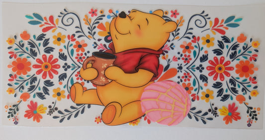 Yellow bear pan Dulce