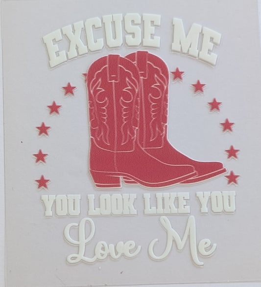 Excuse me boots