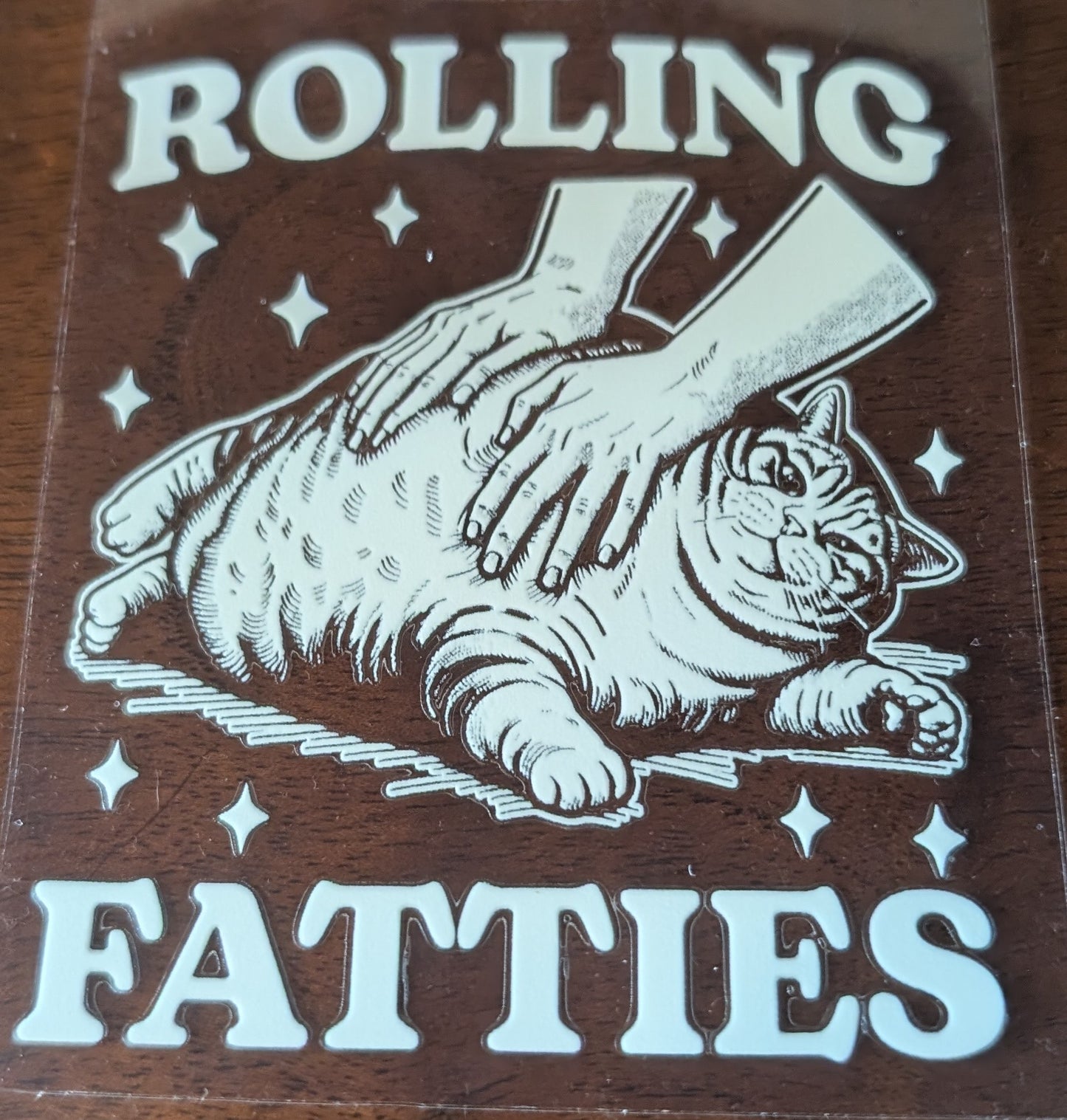 Rolling kitty